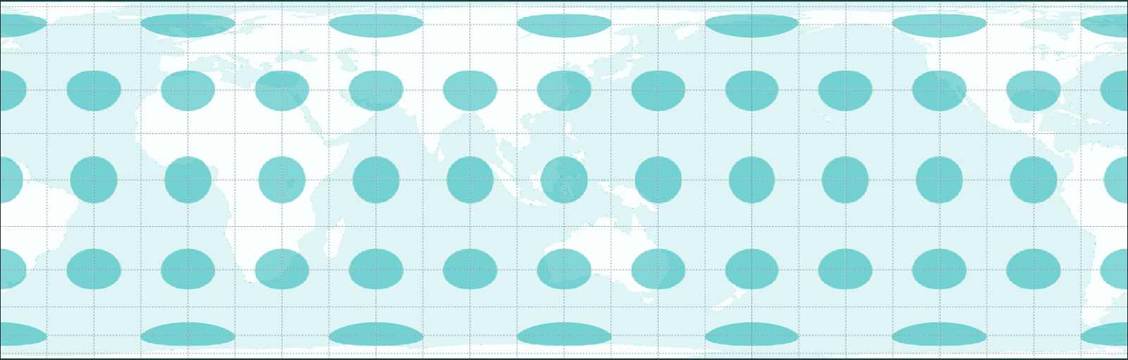 Equal-area map projection