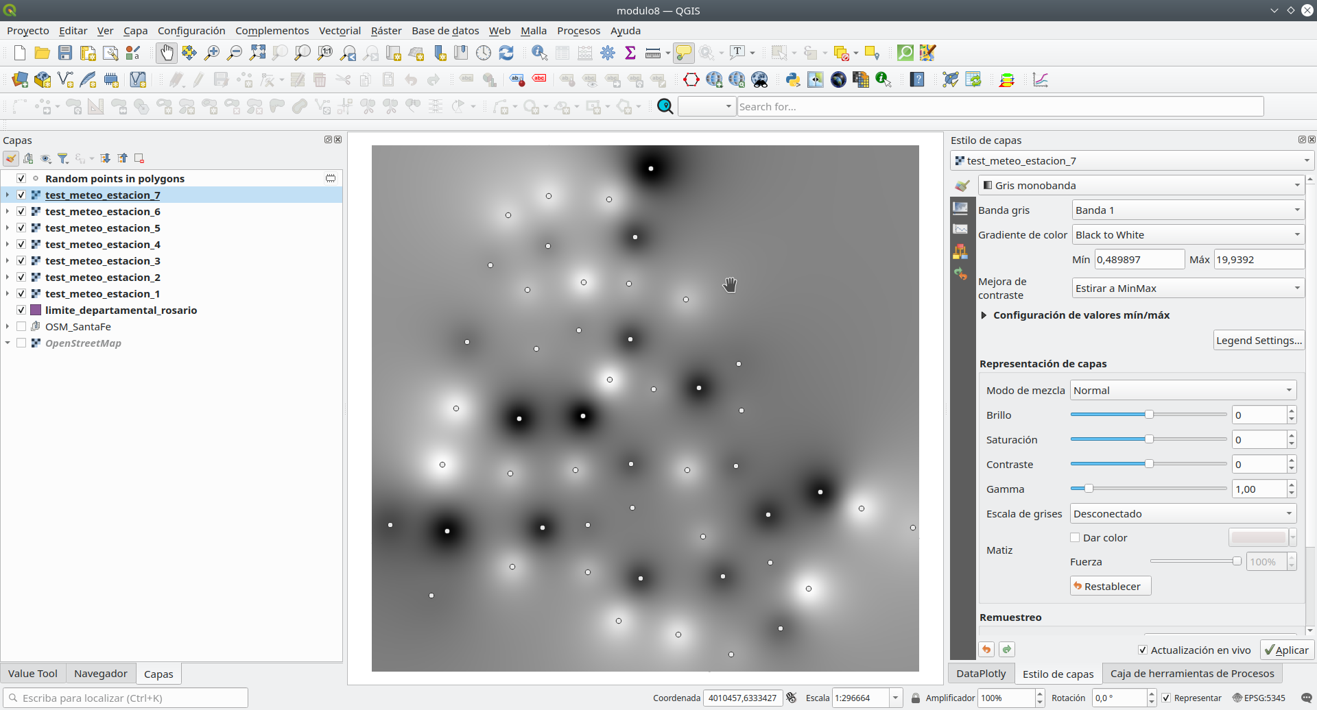 Interpolated datasets