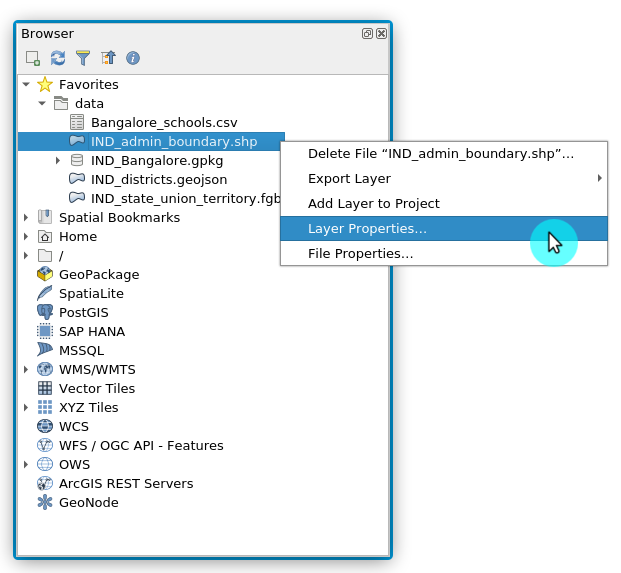 Checking Layer Properties