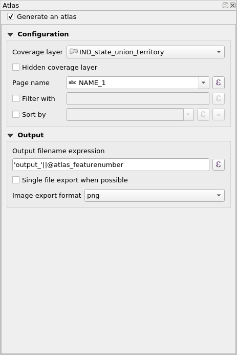 Select Coverage Layer