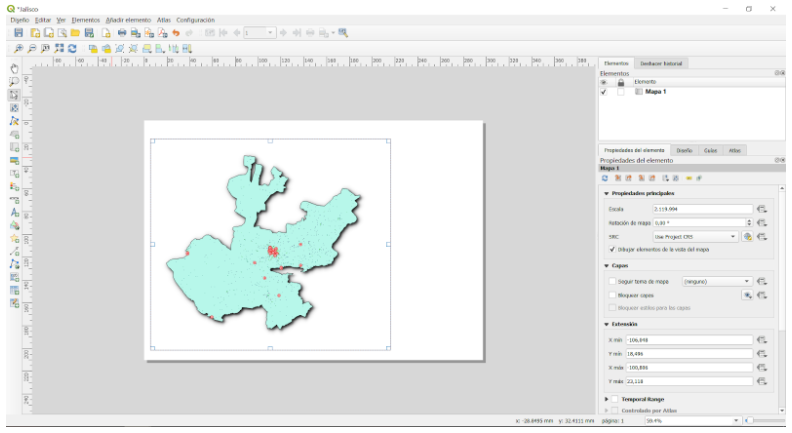 Add map to Print Layout