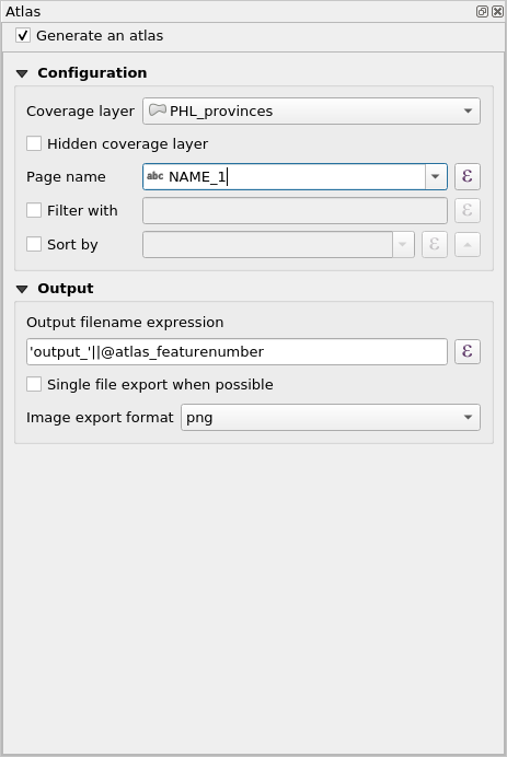Select Coverage Layer