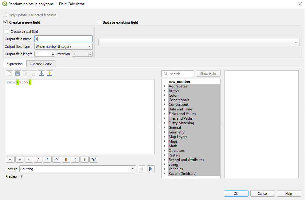 Creating random values within specified limits