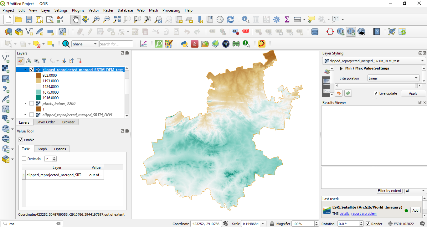 DSM_mosaic_clipped representation